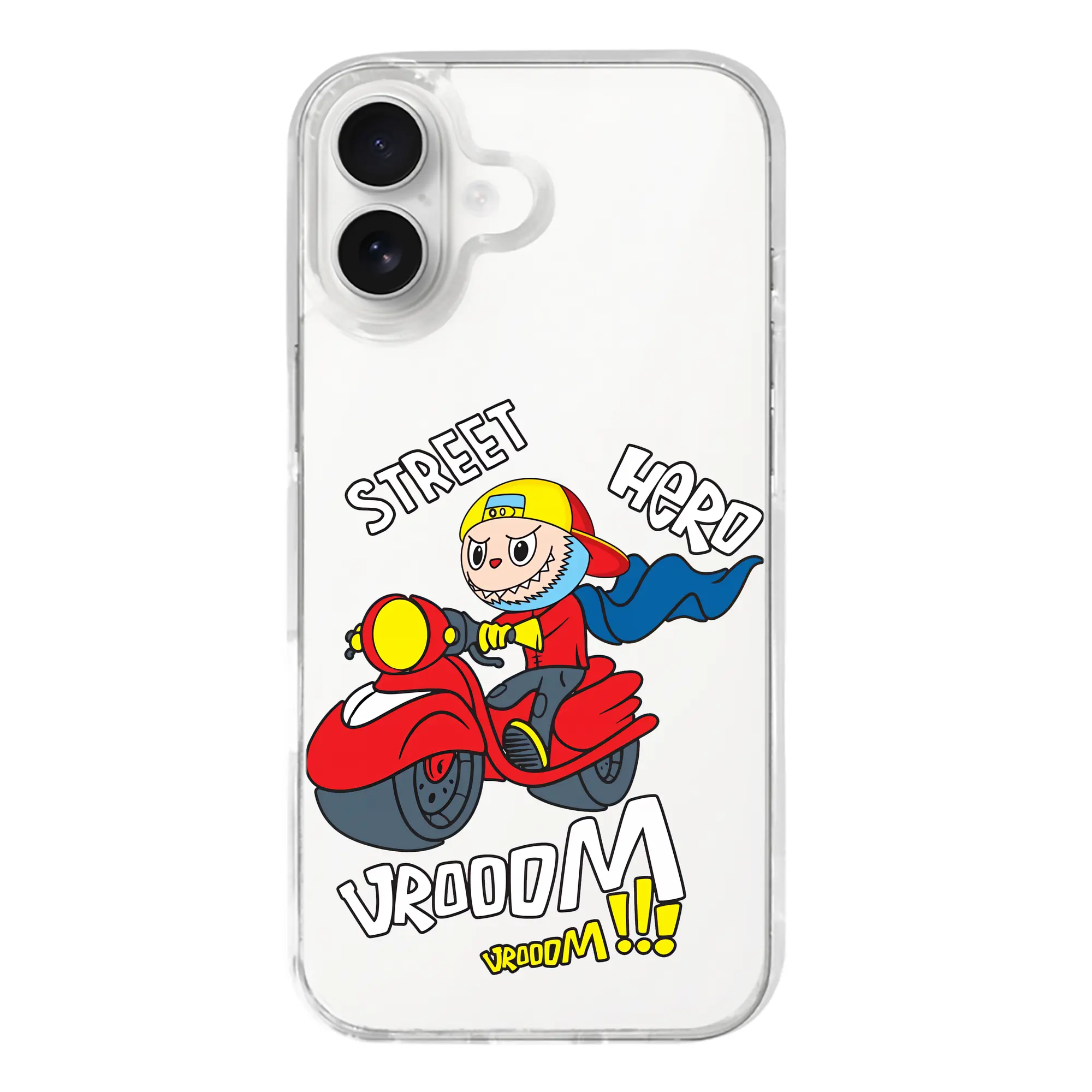 ラブブ グッズ モココ - iPhone 17シリーズ 透明スマホケース – 薄型・耐衝撃・精密フィット保護カバー